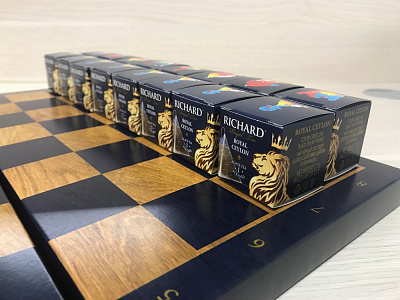 Чайний набір-асорті Richard "Royal Chess" 32 пірамидки