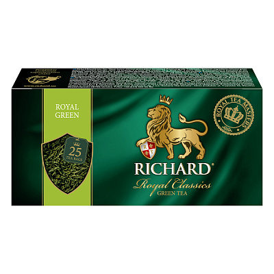 Чай Richard "Royal Green" зелений 25 пакетиків