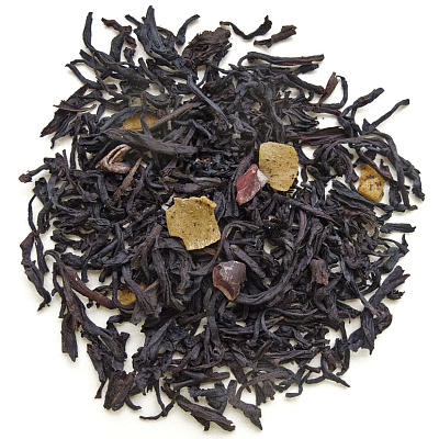 Чай Tea Moments "Chocolate Pleasure" чорний листовий зі смаком шоколадного трюфеля, 200 г
