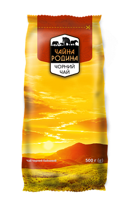 Чай Чайна родина "Чорний чай" чорний листовий, 500 г
